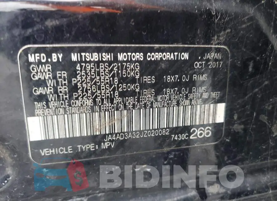 JA4AD3A32JZ020082 Photo# 13