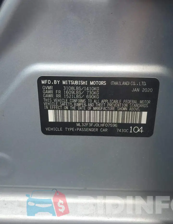 ML32F3FJ0LHF07596 Photo# 13