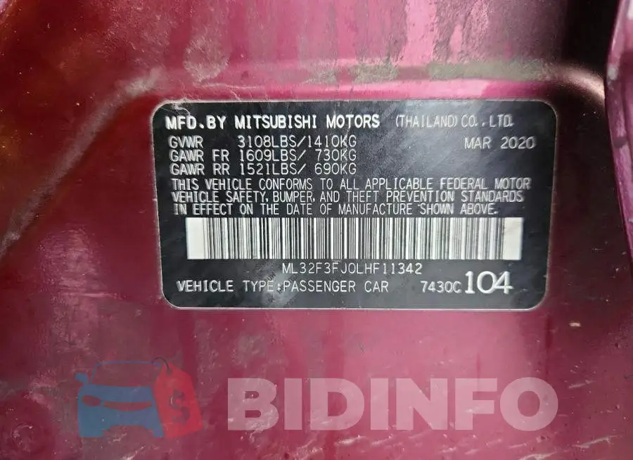 ML32F3FJ0LHF11342 Photo# 12