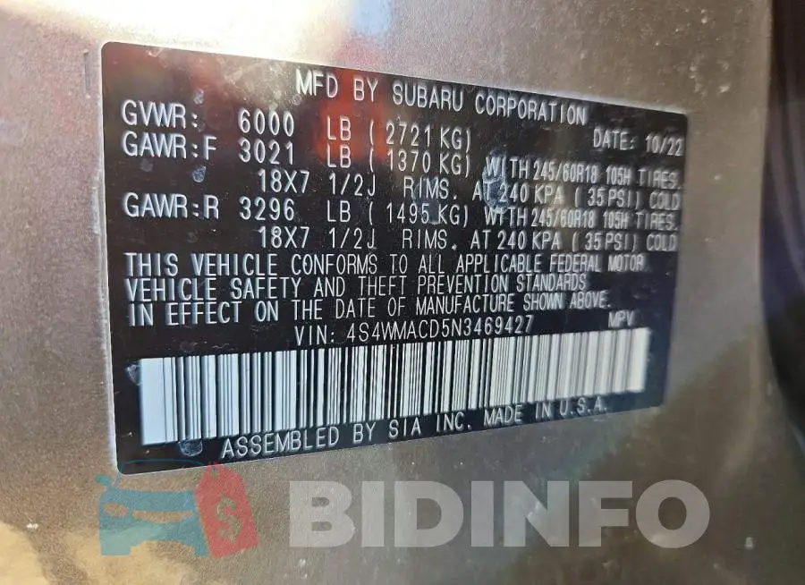 4S4WMACD5N3469427 Photo# 13