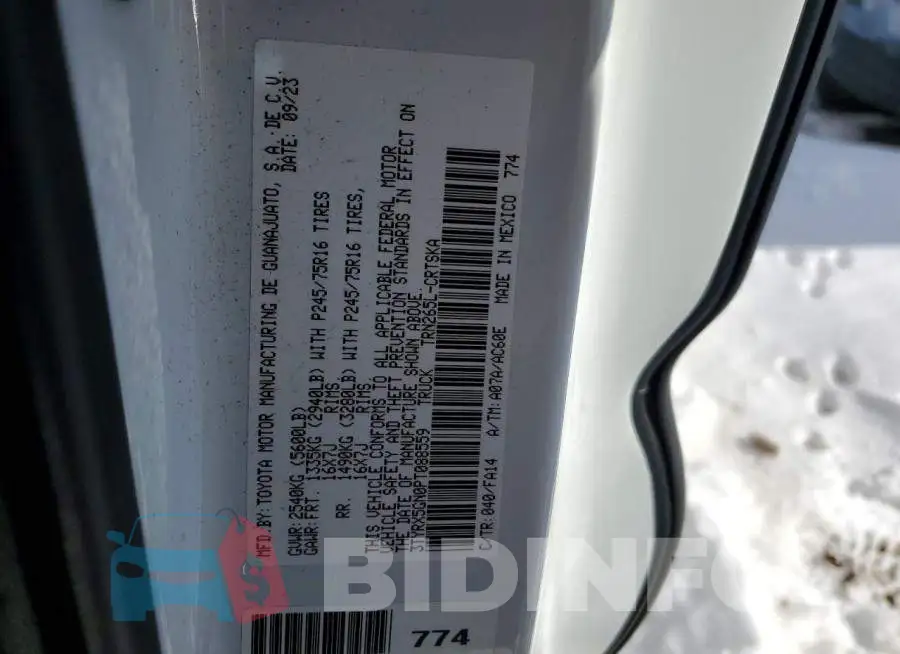 3TYRX5GN0PT088559 Photo# 12