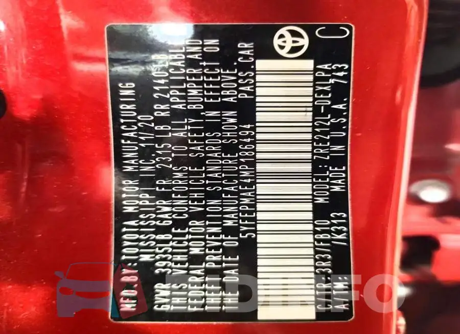 5YFEPMAE4MP186494 Photo# 12