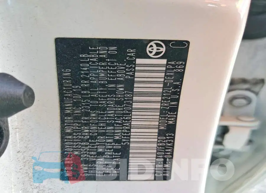 5YFEPRAE6LP073187 Photo# 12