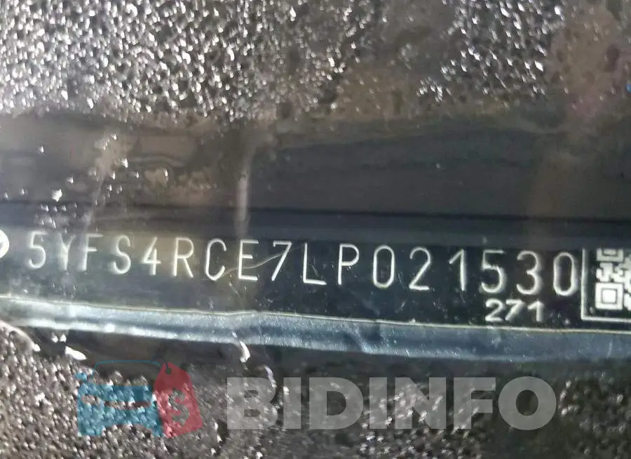 5YFS4RCE7LP021530 Photo# 13