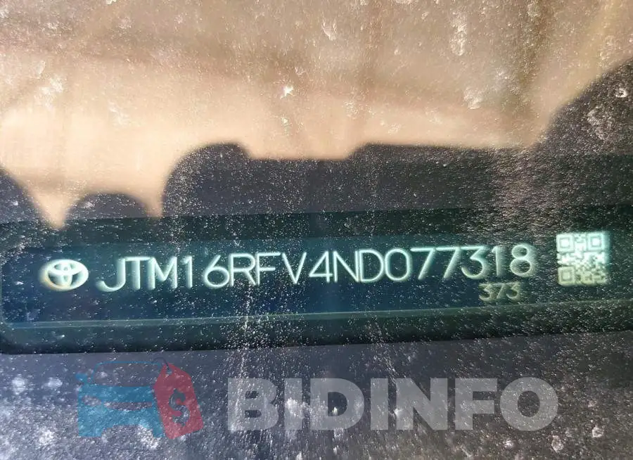 JTM16RFV4ND077318 Photo# 12