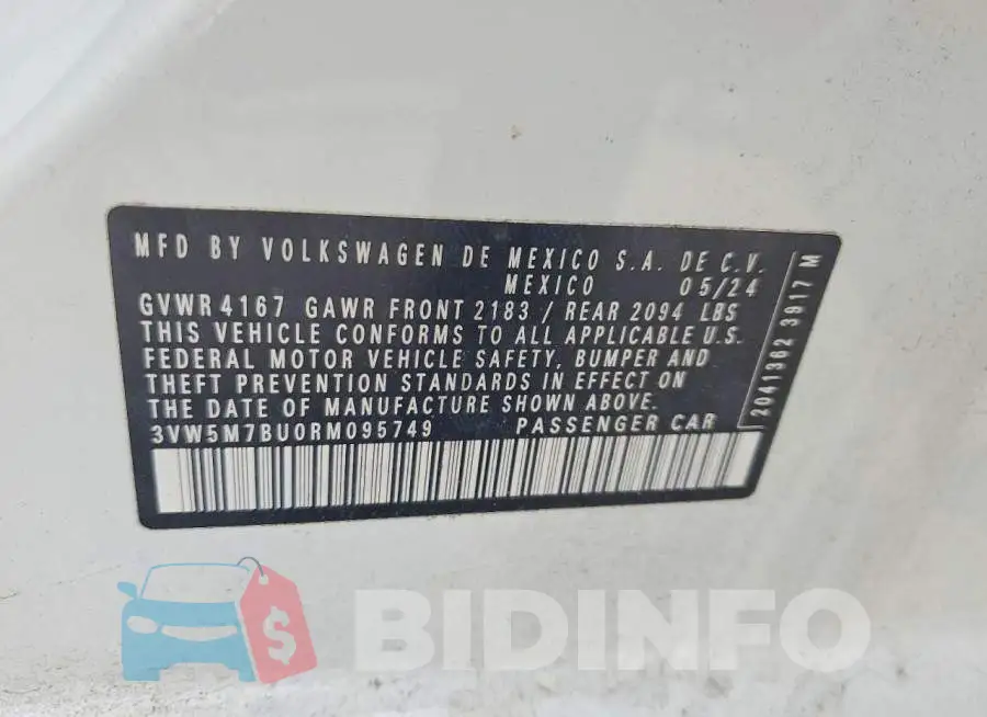 3VW5M7BU0RM095749 Photo# 12