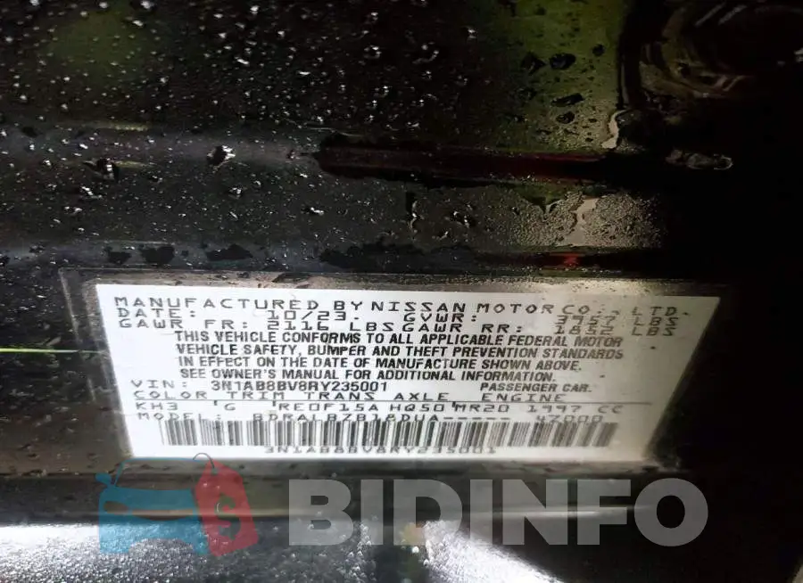 3N1AB8BV8RY235001 Photo# 12