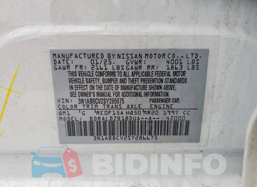 3N1AB8CV2SY286675 Photo# 12