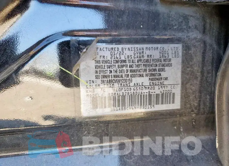 3N1AB8CV6NY230159 Photo# 12