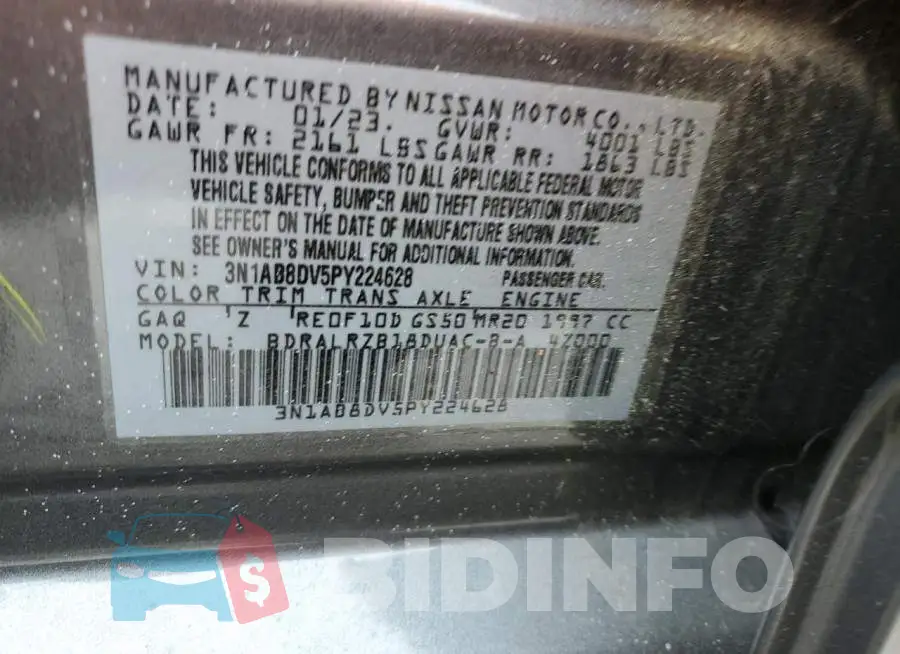 3N1AB8DV5PY224628 Photo# 12