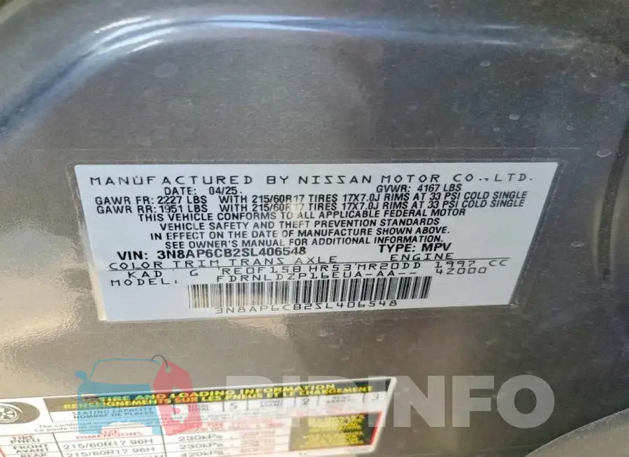 3N8AP6CB2SL406548 Photo# 13