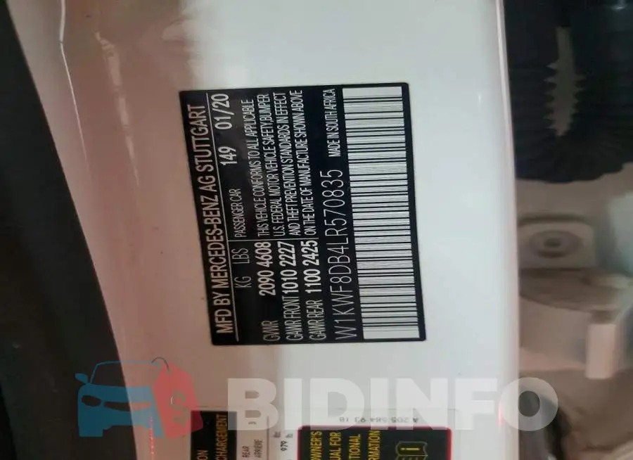 W1KWF8DB4LR570835 Photo# 12