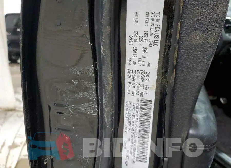 1C4RDJDG3KC535799 Photo# 12