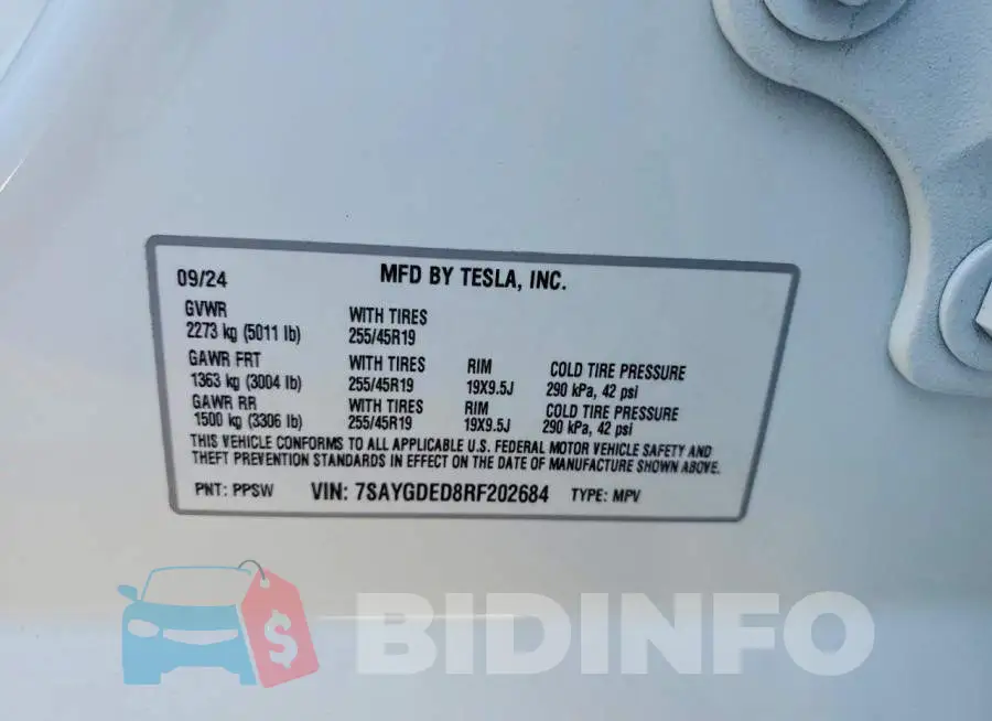 7SAYGDED8RF202684 Photo# 12