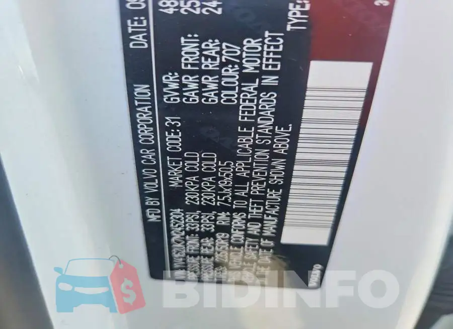 YV4162UK7M2452304 Photo# 13