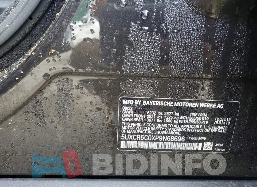 5UXCR6C0XP9N68696 Photo# 13