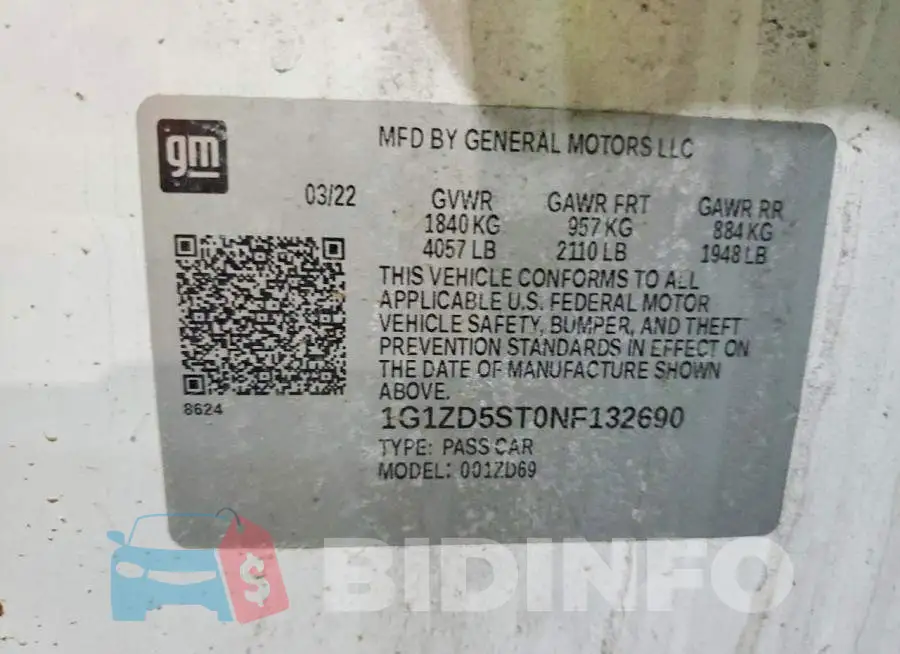 1G1ZD5ST0NF132690 Photo# 13
