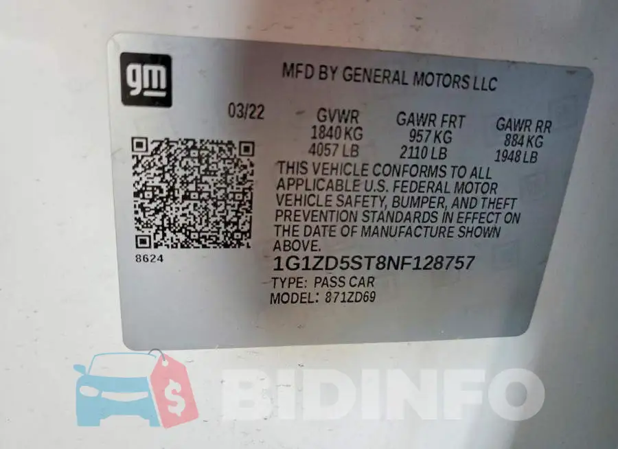 1G1ZD5ST8NF128757 Photo# 12