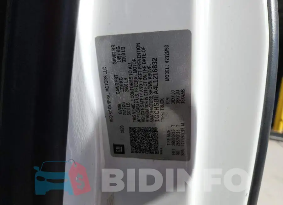 1GCHSBEA4L1216832 Photo# 12