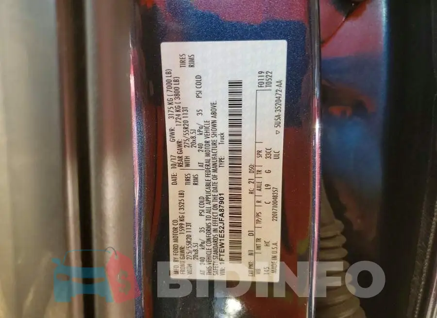 1FTEW1E52JFA87901 Photo# 13