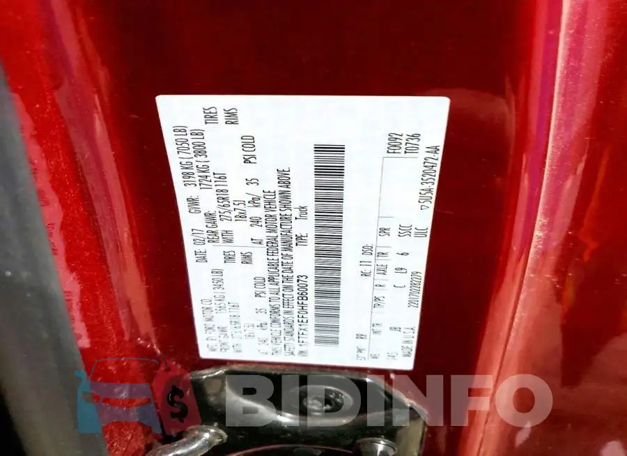 1FTFX1EF0HFB60073 Photo# 12