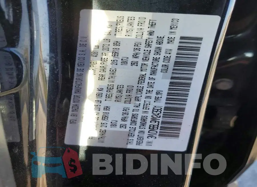 3MVDMBBL9MM243901 Photo# 14