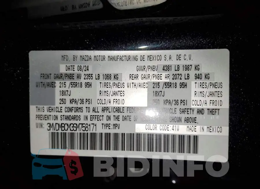 3MVDMBCM3SM758171 Photo# 14