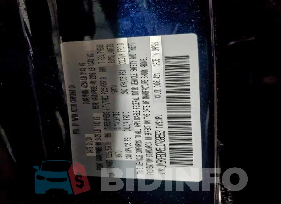 JM3KFBDM5L0789693 Photo# 13