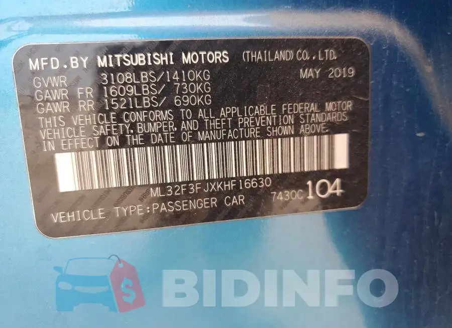 ML32F3FJXKHF16630 Photo# 13