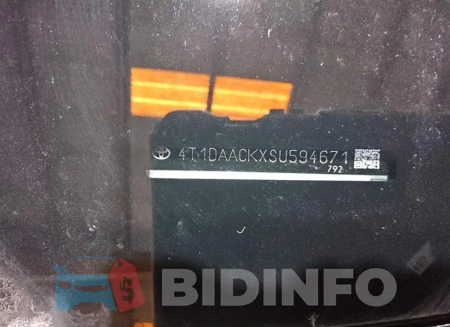 4T1DAACKXSU594671 Photo# 13