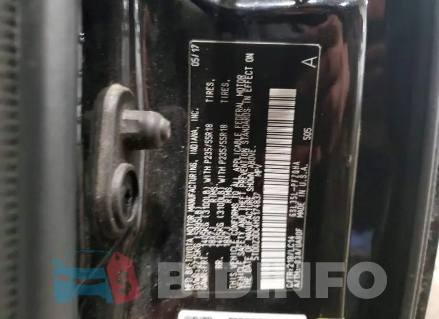 5TDDZ3DC4HS174837 Photo# 14