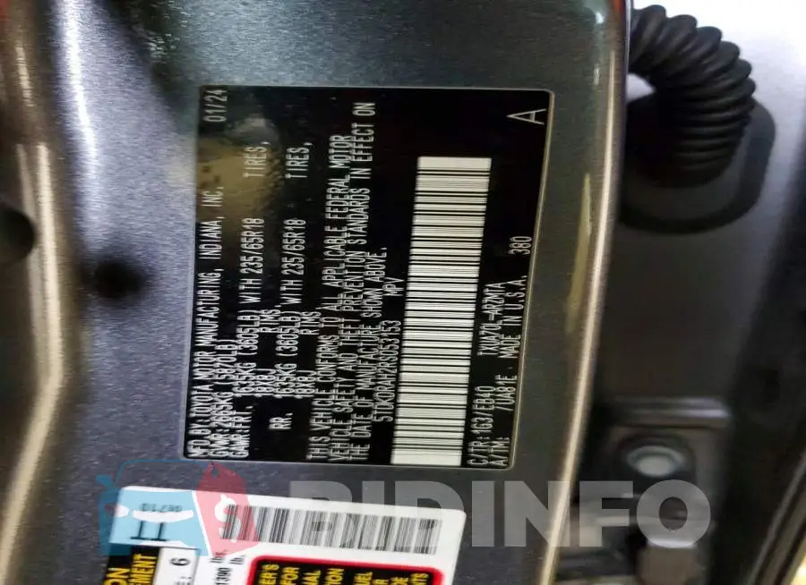 5TDKDRAH2RS053153 Photo# 13
