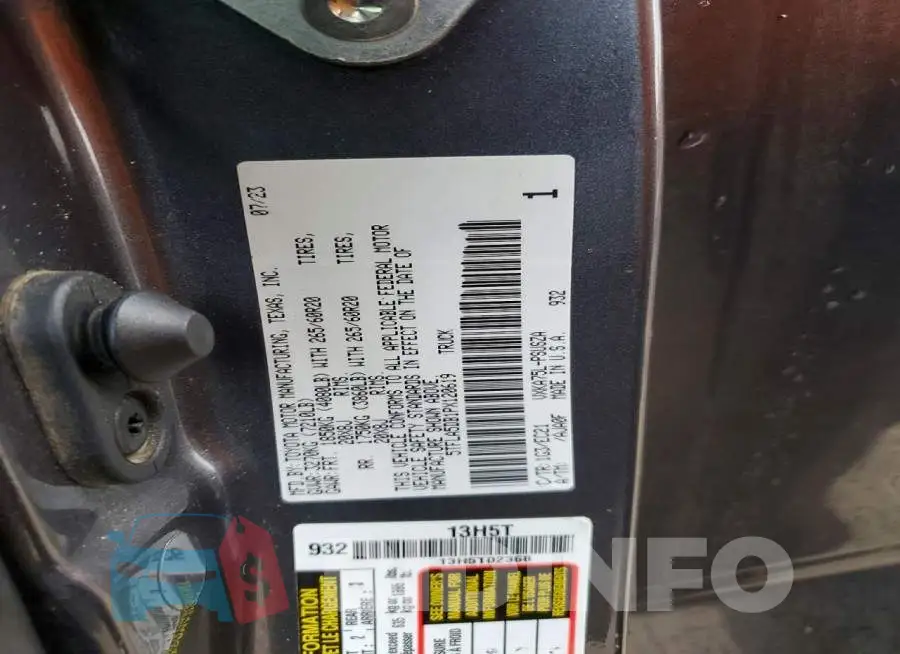 5TFLA5DB1PX120619 Photo# 13