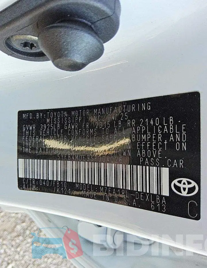 5YFB4MDE9SP304026 Photo# 12