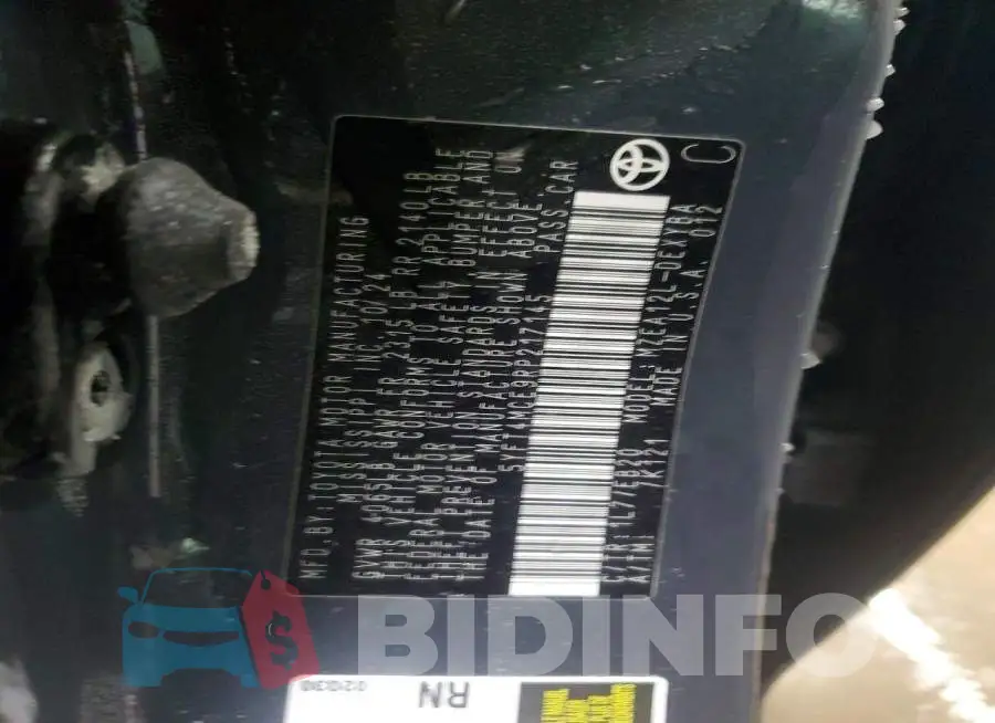 5YFT4MCE9RP217145 Photo# 13