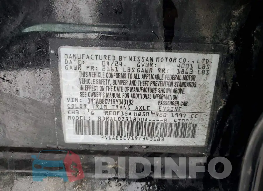 3N1AB8CV1RY343183 Photo# 12