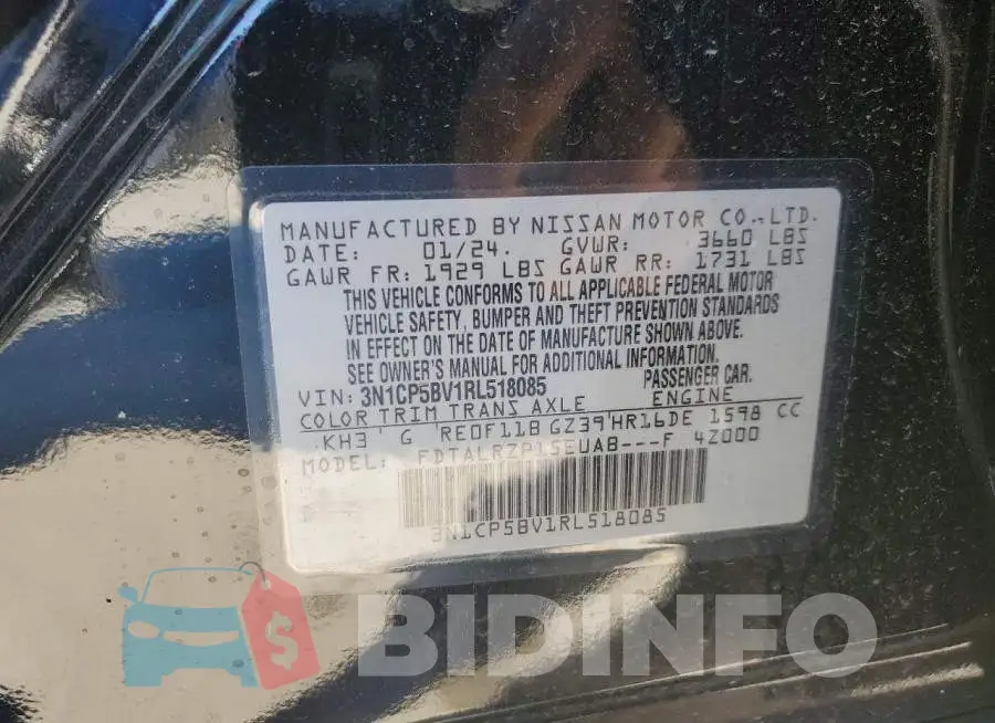 3N1CP5BV1RL518085 Photo# 12