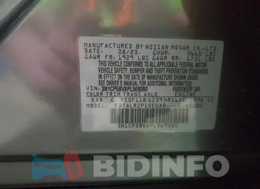 3N1CP5BV8PL569080 Photo# 14