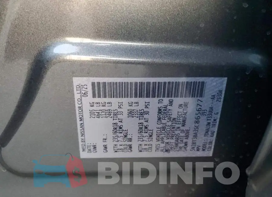 5N1BT3BA3SC865677 Photo# 14