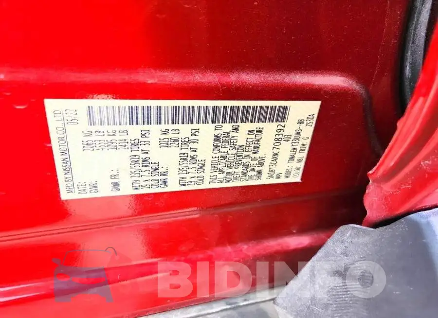 5N1BT3CAXNC708392 Photo# 12
