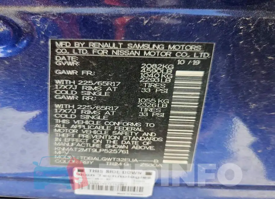 KNMAT2MT9LP525761 Photo# 13