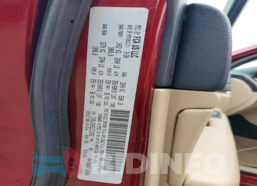 1C4RJFBG5LC312092 Photo# 12