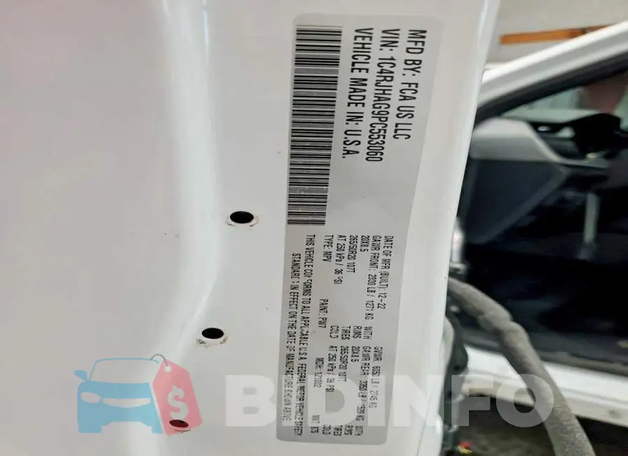 1C4RJHAG9PC553060 Photo# 14