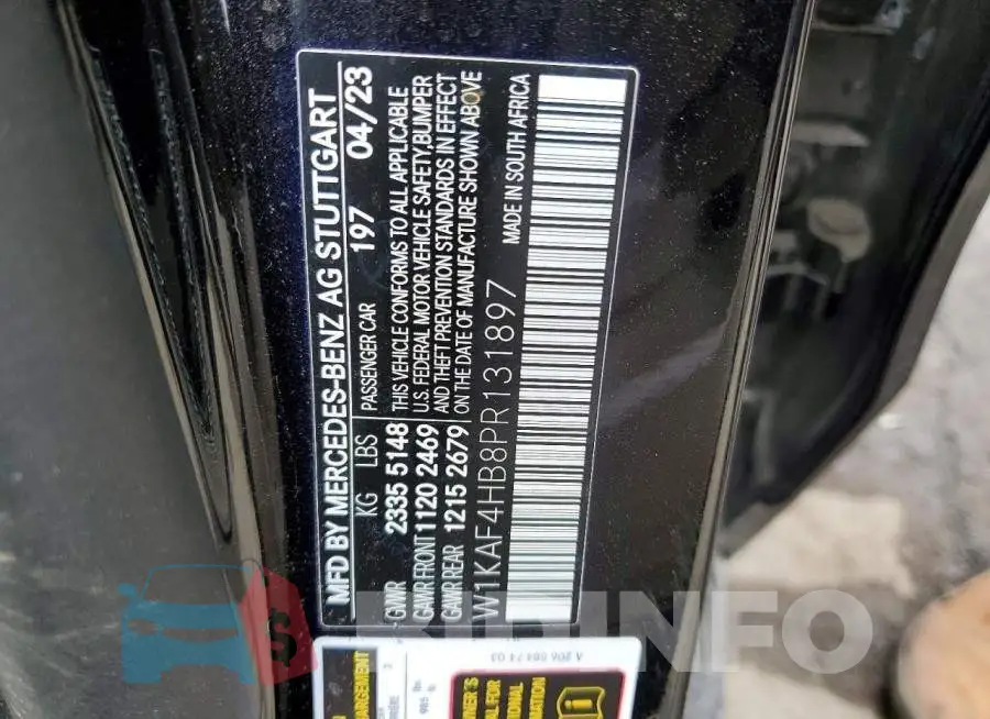 W1KAF4HB8PR131897 Photo# 12