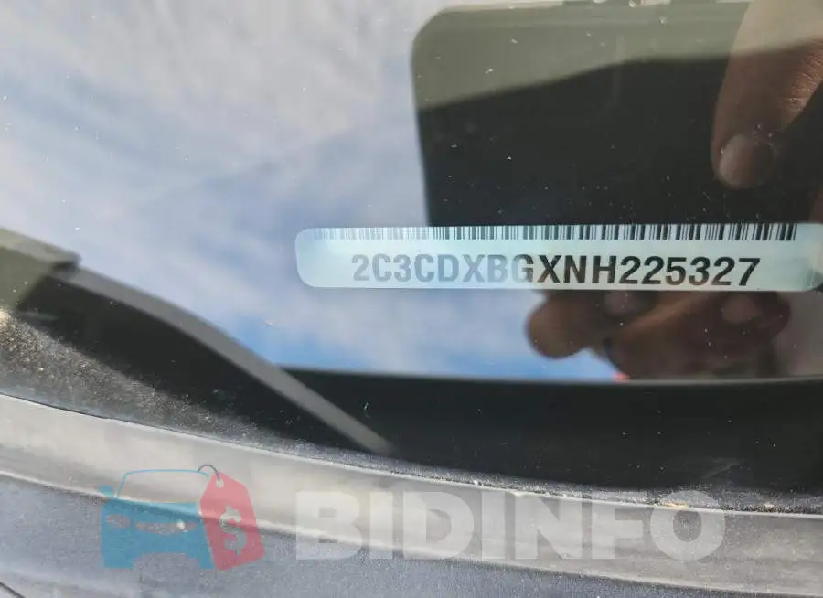 2C3CDXBGXNH225327 Photo# 12