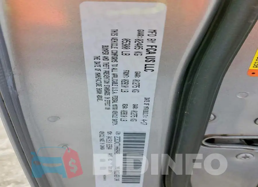 2C3CDXCT1HH609481 Photo# 12