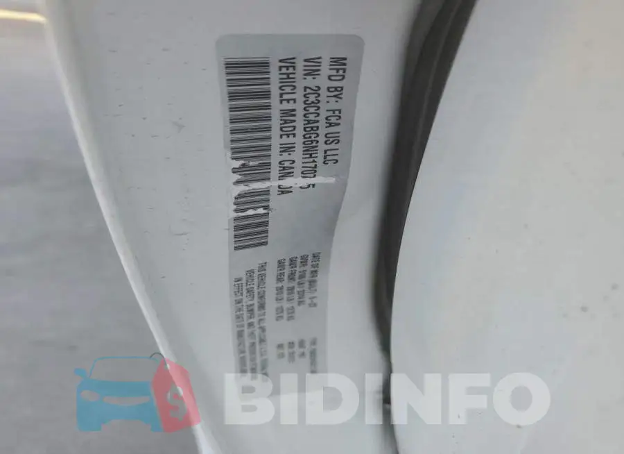 2C3CCABG6NH170715 Photo# 12