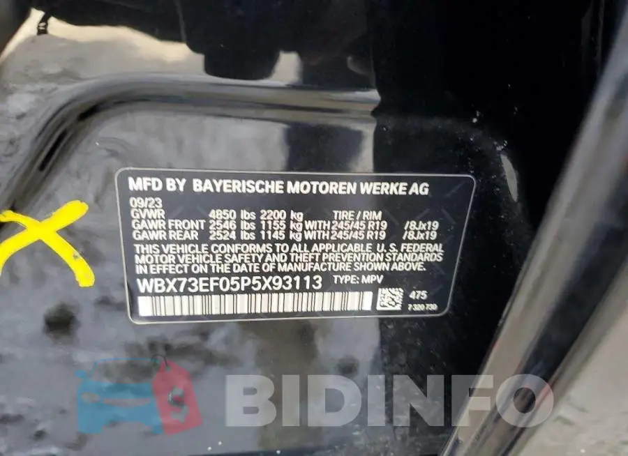 WBX73EF05P5X93113 Photo# 14