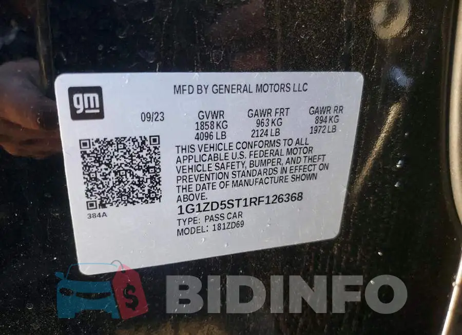 1G1ZD5ST1RF126368 Photo# 12