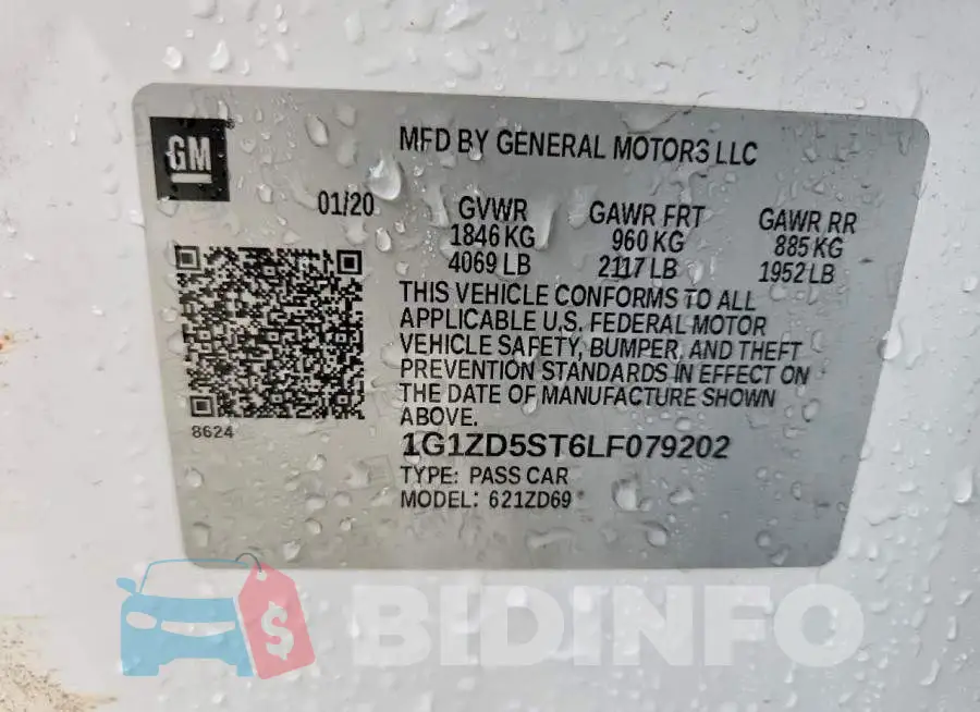 1G1ZD5ST6LF079202 Photo# 13